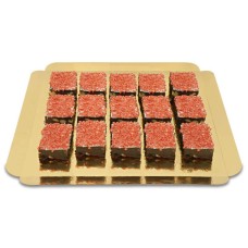 Brownies with strawberry crisp (15 pcs)