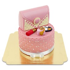 Makeup and Bag Cake Deluxe (Small((18 cm)20 bits))