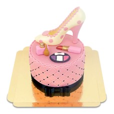 Makeup and Shoe Cake Deluxe (Small((18 cm)20 bits))