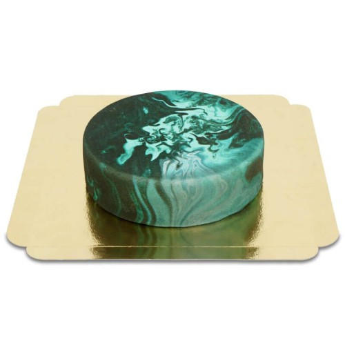 Dark green and black marble cake (Small(18cm(6-8 pieces)))
