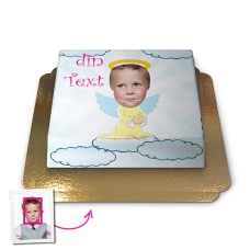 Angel Face Cake (Large(39x27cm(48 Pieces)))