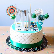 Deluxe photo cake - size S (20 pieces)