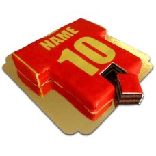 Football jersey cake, solid color (Large ((40×30 cm) 50 pieces)) Football jersey cake, solid color (Large ((40×30 cm) 50 pieces))