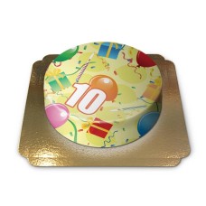 Birthday Cake With Number