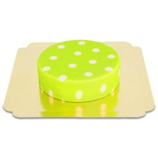 Green with white dots (Small (18 cm(6-8 pieces)))