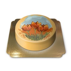 Tulip cake (Large (36 cm(41 pieces)))