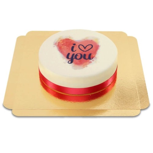 I love you cake (Small (18 cm(6-8 pieces)))