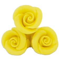Marzipan Rose, Yellow (6 Pcs)