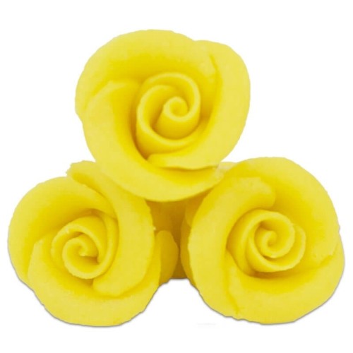 Marzipan Rose, Yellow (6 Pcs)