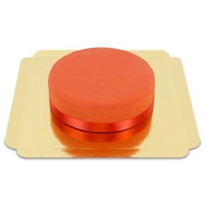 Red cake with ribbon (Large((36 cm)41 pieces))