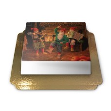 Dancing farm elves - Jan Bergerlind (Small (20 × 14 cm(6-8 pieces)))