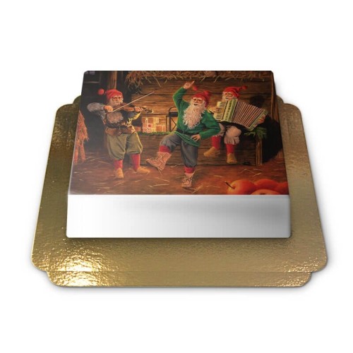Dancing farm elves - Jan Bergerlind (Small (20 × 14 cm(6-8 pieces)))