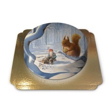 The farm elf and the squirrel - Jan Bergerlind (Large (36 cm(41 pieces)))