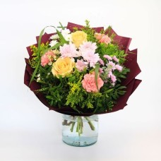 A bouquet of pink elegance