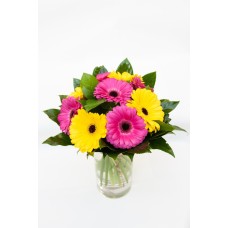 Bouquet Of Multicolored Gerberas