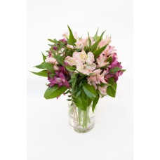 A Fragrant Bouquet Of Alstroemeria