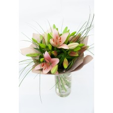 Elegant Bouquet Of Lilies