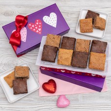 Valentine's Day Brownie Gift Box
