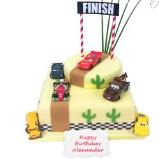 Cars Birthday Cake Cars Birthday Cake