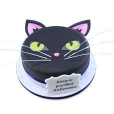 Black Cat Cake (10 Inch Serves 40)