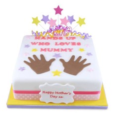 Hands Up For Mummy Cake