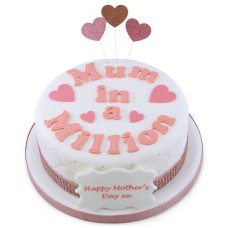 Mum in a Million Cake (8 inch Serves 20)