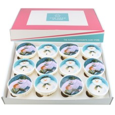 Snowman Cupcakes