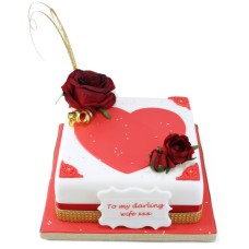Valentine Cake (10 inch Serves 40)