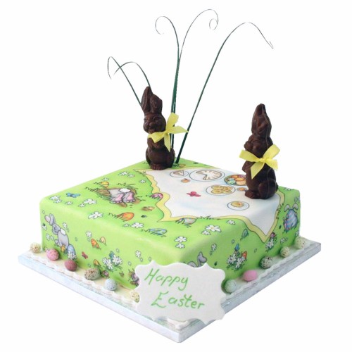 Easter Bunnies Picnic (8 Inch Serves 20)