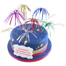 Firework Party Cake (8 Inch Serves 20)