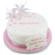 Flowers and Pearls Cake