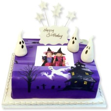 Scary Photo Cake