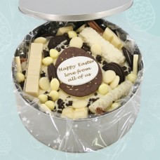 White Chocolate Easter Cake In-A-Tin