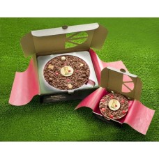 Cricket Chocolate Pizzas - Score A Run With This Chocolate Gift! (4")