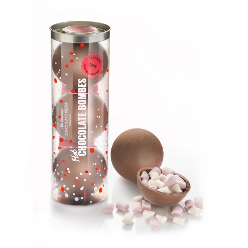 Hot Chocolate Bombes - filled with marshmallows