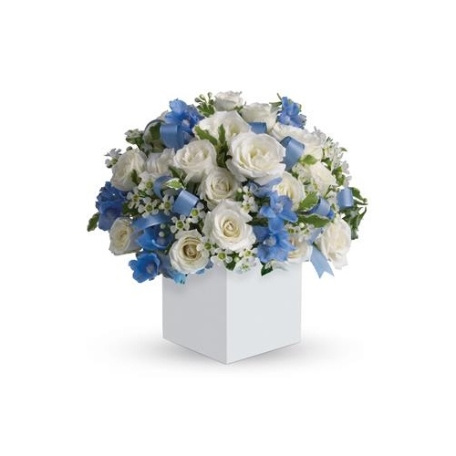 Celebrating Baby Boy - Flower Arrangement