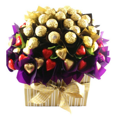 Flowers of Ferrero Rocher - Mothers Day Hamper