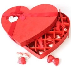Valentines Chocolate Heart Box