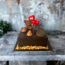 Love special Belgian chocolate truffle cake- 500g